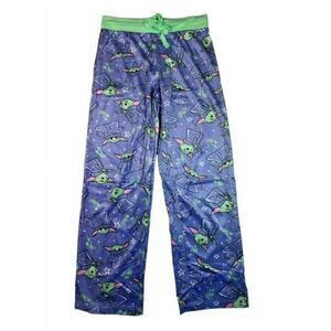 Star Wars The Child Mandalorian Velour Sleep Lounge Pajama Bottom Women's XL